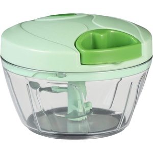 image:imageCambom Manual Food Chopper Vegetable Cutter Hand String Vegetable Chopper Onions Cutter for Vegetable Fruits Nuts BPA Free Food Safe Material 900ml GreyGreen