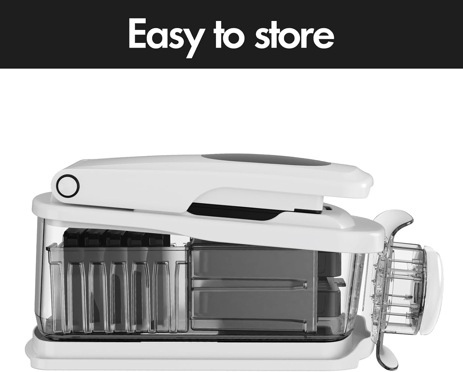 image:imageCambom Vegetable Chopper With Container Multifunctional Food Chopper Onion amp Vegetable Cutter Dicer With 8 Blades Carrot amp Veggie Slicer 12 Blades
